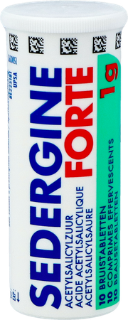 Sedergine Forte 1g Comp Efferv. 20 4