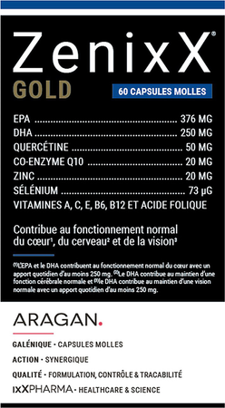 Zenixx Gold Caps 60x890mg Nf 6