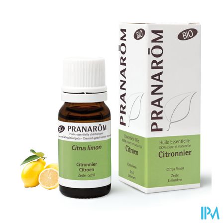 Citroen-citrus Limon Zeste Ess Olie 10ml Pranarom 4