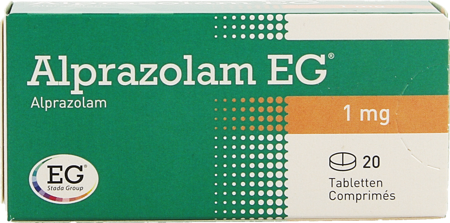 Alprazolam EG        Tabl 20X1,00Mg 1