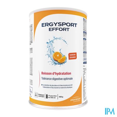 Ergysport Effort Sinaas Drink Pdr Pot 450g