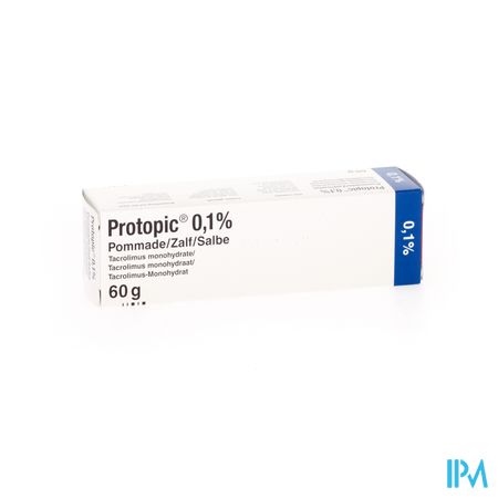 Protopic 0,1 % Pommade-zalf 60g