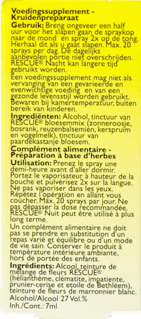 Bach Rescue Spray Nacht 7ml 4