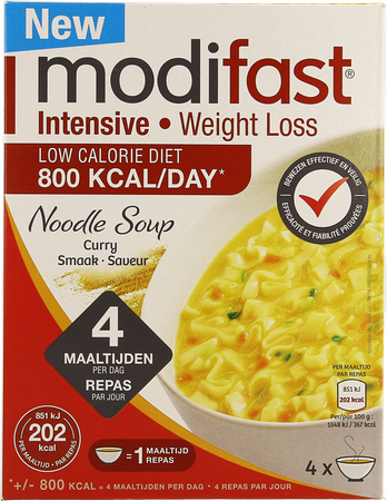 Modifast Intensive Noodle Soup Curry 220g 1