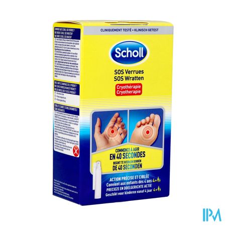 Scholl Pharma Sos Verrues 80ml + 16 Applicateurs