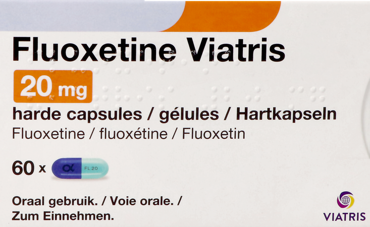 Fluoxetine Viatris 20mg Caps 60 3