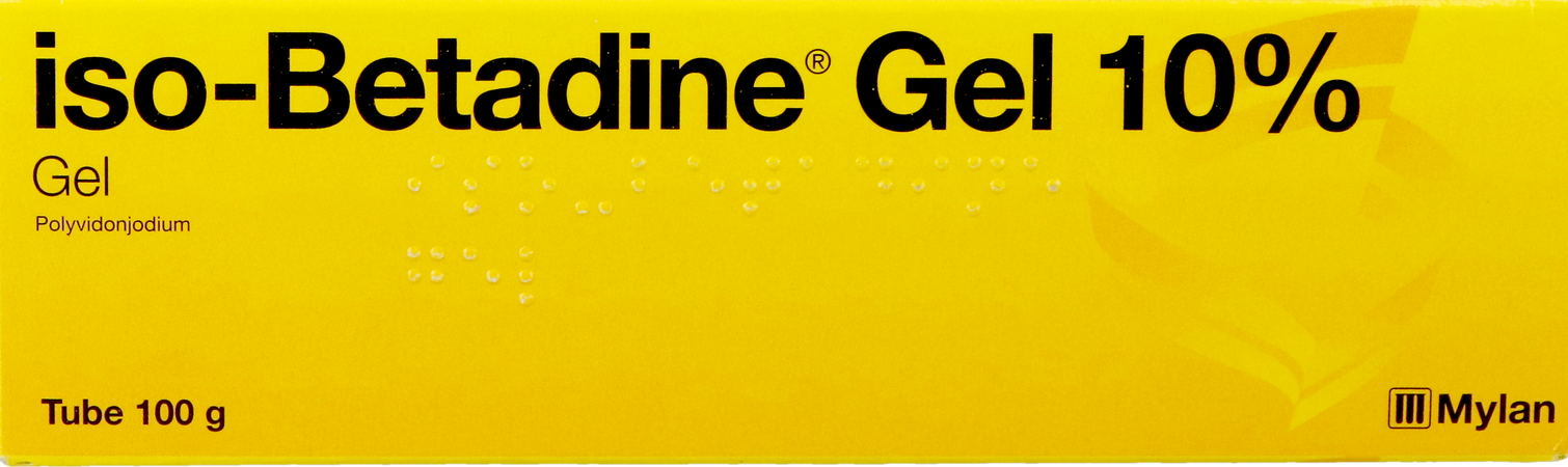Iso Betadine Gel Tube 100g 4