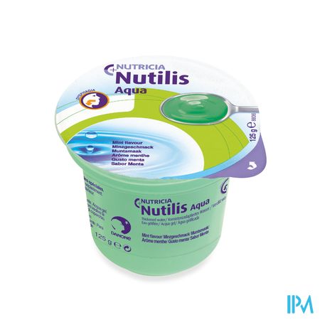 Nutilis Eau Gelifiee Menthe Cups 12x125g 1