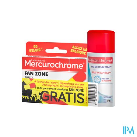 Mercurochrome Promo Spray A/septiq.+pans. 100ml