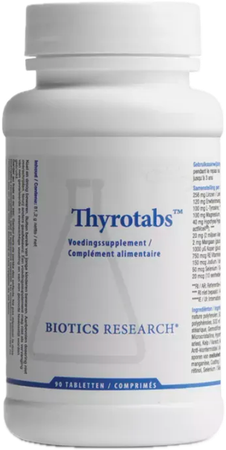 Thyrotabs Biotics Comp 90 4