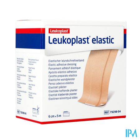 Leukoplast Elastic 5mx6cm 1