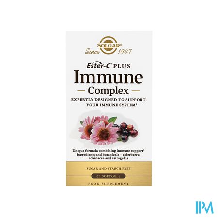 Solgar Ester-c Immune Complex Softgels 60