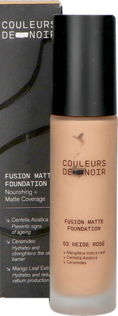 Couleurs De Noir Fus. Matte Fdt 03 B. Rose 30ml 7