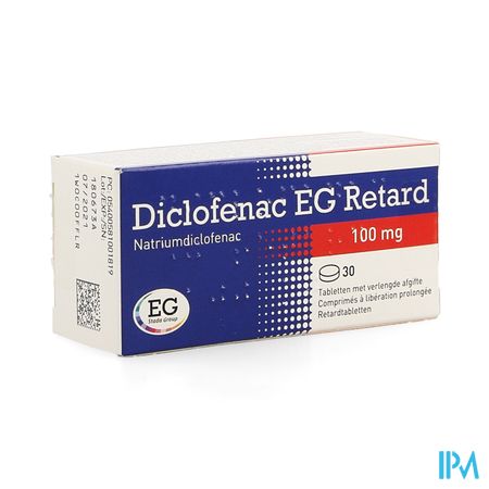 Diclofenac EG Retard  Tabl 30X100Mg