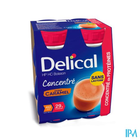 Delical CONCENTRE Caramel (4x200ml)