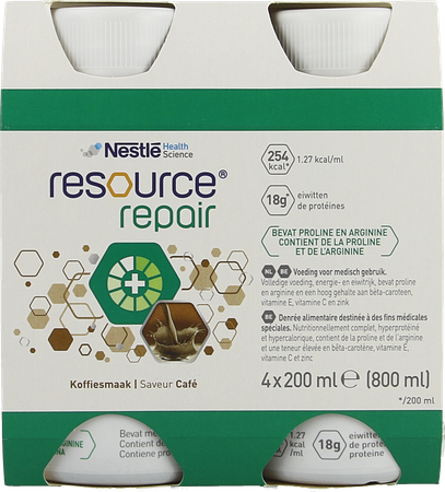 Resource Repair Koffie Fles 4x200ml 2