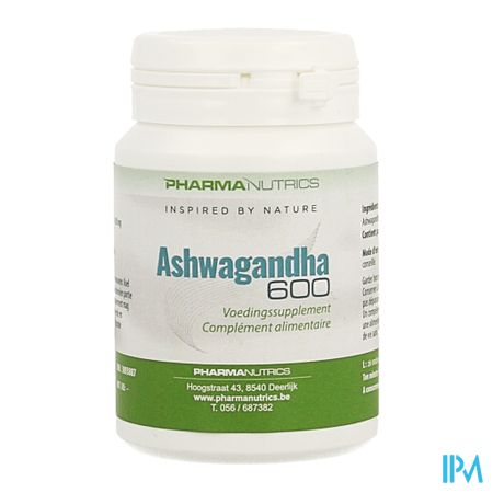 Ashwagandha 600mg V-caps 60 Pharmanutrics 1