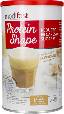Modifast Protein Shape Cappuccino Milkshake 420g 4