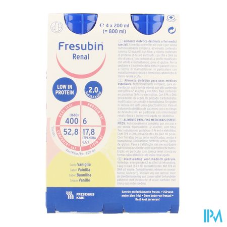 Fresubin Renal 200ml Vanille (professional Use) 2