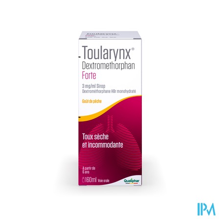 Toularynx Dextromethorphan Forte 3mg/ml Sir. 160ml