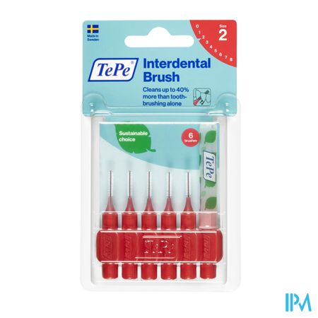 Tepe Interdental Brush 0,50mm Red 6