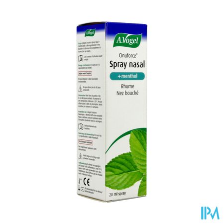 A.Vogel Cinuforce Neusspray Menthol 20ml