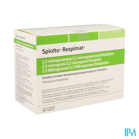 Spiolto Respimat 2,5/2,5 Opl Inh.patr.3x60d+1inhal