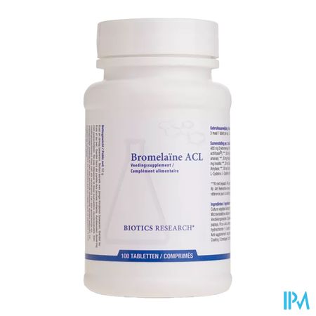 Bromelaine Acl Biotics Tabl 100 1