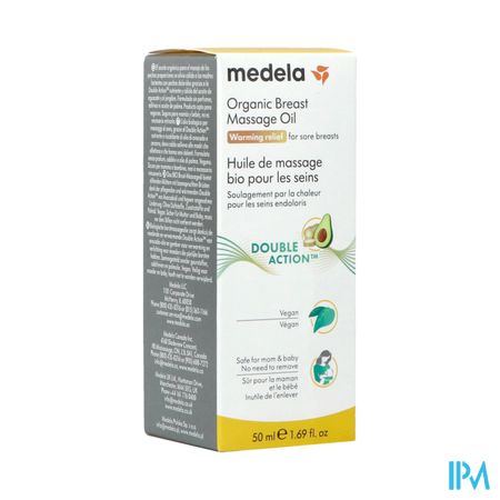 Medela Huile Massage Seins Bio 50ml