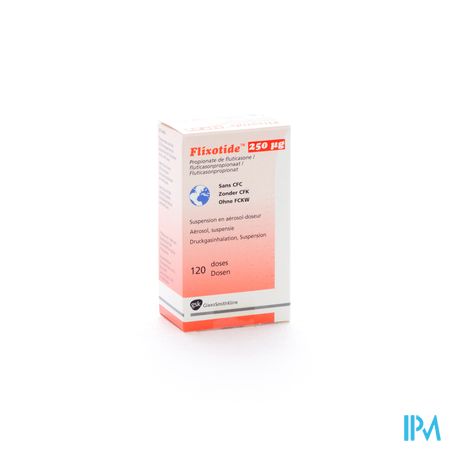 Flixotide 250 Inhal Dos 120x250mcg