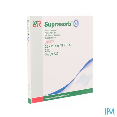 Suprasorb g Compresse New 20x 20cm 3 33632