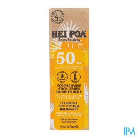 Hei Poa Eco-rech.stick Levre Baume Huil.spf50 4,5g 1