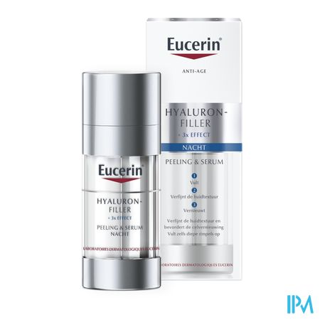 Eucerin Hyaluron-filler X3 Peeling&serum Nacht30ml