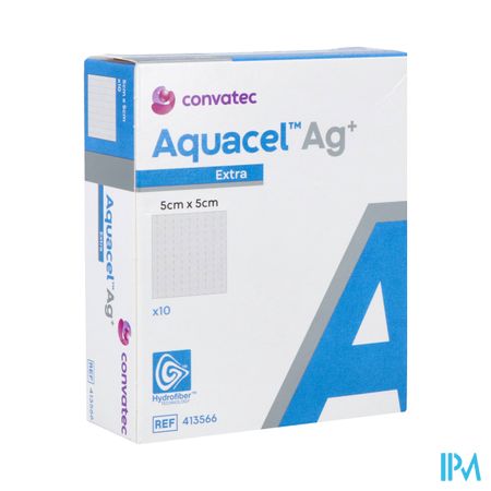 Aquacel Ag+ Extra 5 X 5cm 10 413566