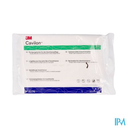 Cavilon Lingettes Soin Incontinence 8 9274