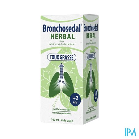 Bronchosedal Herbal Sirop S/sucre 100ml