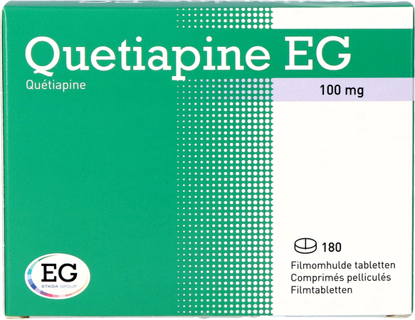 Quetiapine EG               Filmomh Tabl 180X100Mg 2