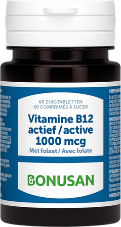 Vitamine B12 Actief 1000mcg Zuigtabl 60 Bonusan 3