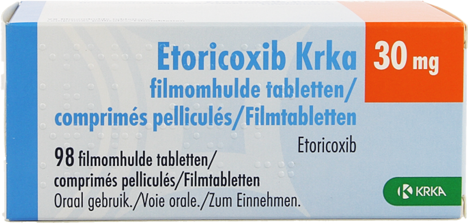 Etoricoxib Krka 30mg Filmomh Tabl 98 X 30mg 1