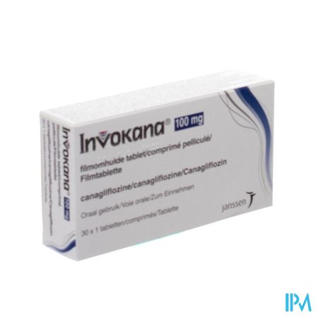 Invokana 100mg Filmomh Tabl 30 X 100mg