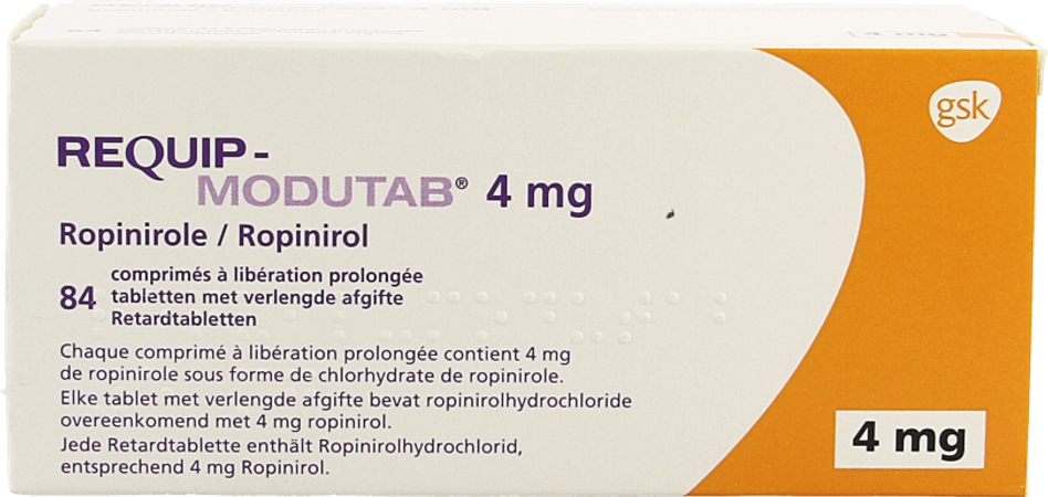 Requip Modutab Comp 84 X 4,0mg 2
