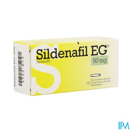 Sildenafil Eg Pi Pharma Comp Pell 12 X 50mg Pip