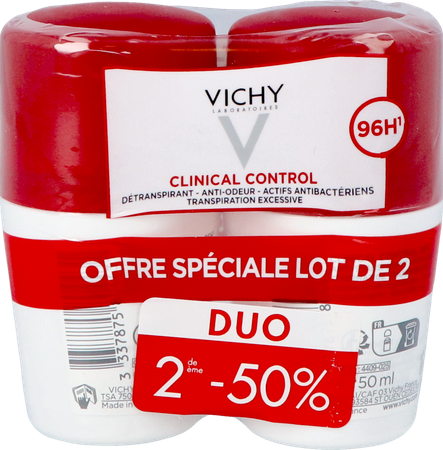 Vichy Deo V Roll 96h Clinical Ctrl Duo 50ml 2e-50% 2