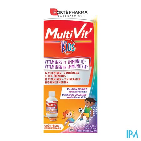 Multivit Kids Drinkbare Opl. 150ml 1