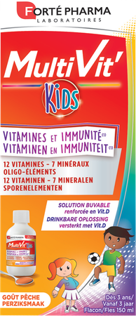 Multivit Kids Drinkbare Opl. 150ml 1