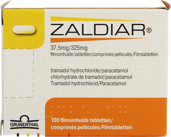 Zaldiar 37,5mg/325mg Filmomh Tabl 100 Blister 1