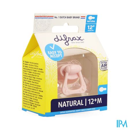 Difrax Fopspeen Natural 12m+ Girl 3