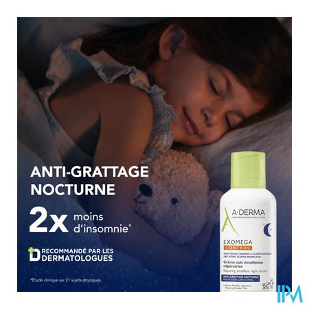 Aderma Exomega Control Herst. Emol. Nacht Cr 400ml 16