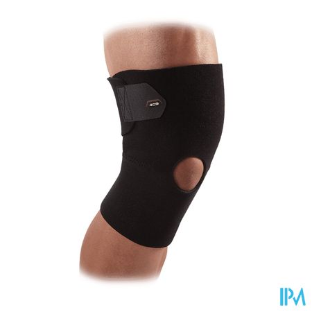 Mcdavid Knee Wrap Open Patella Black One Size 409 1