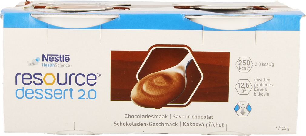 Resource Dessert 2.0 Chocolade 4x125g 1